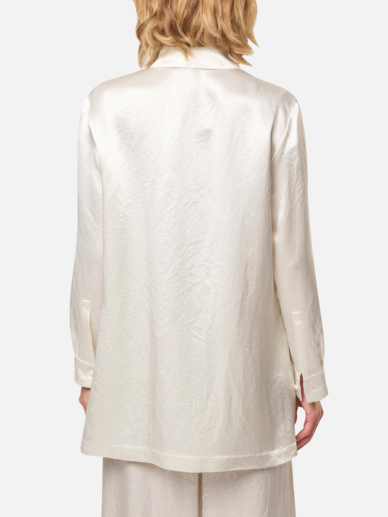 MAX MARA LEISURE Camicia in satin