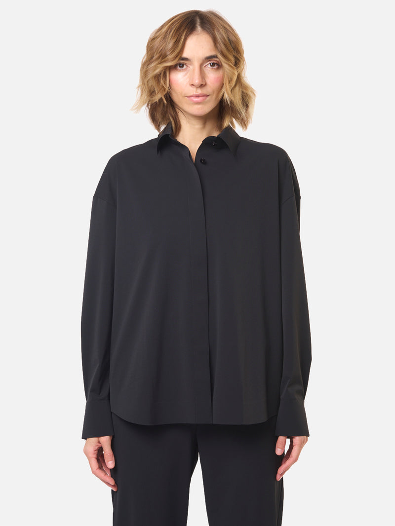 MAX MARA LEISURE Camicia in jersey tecnico