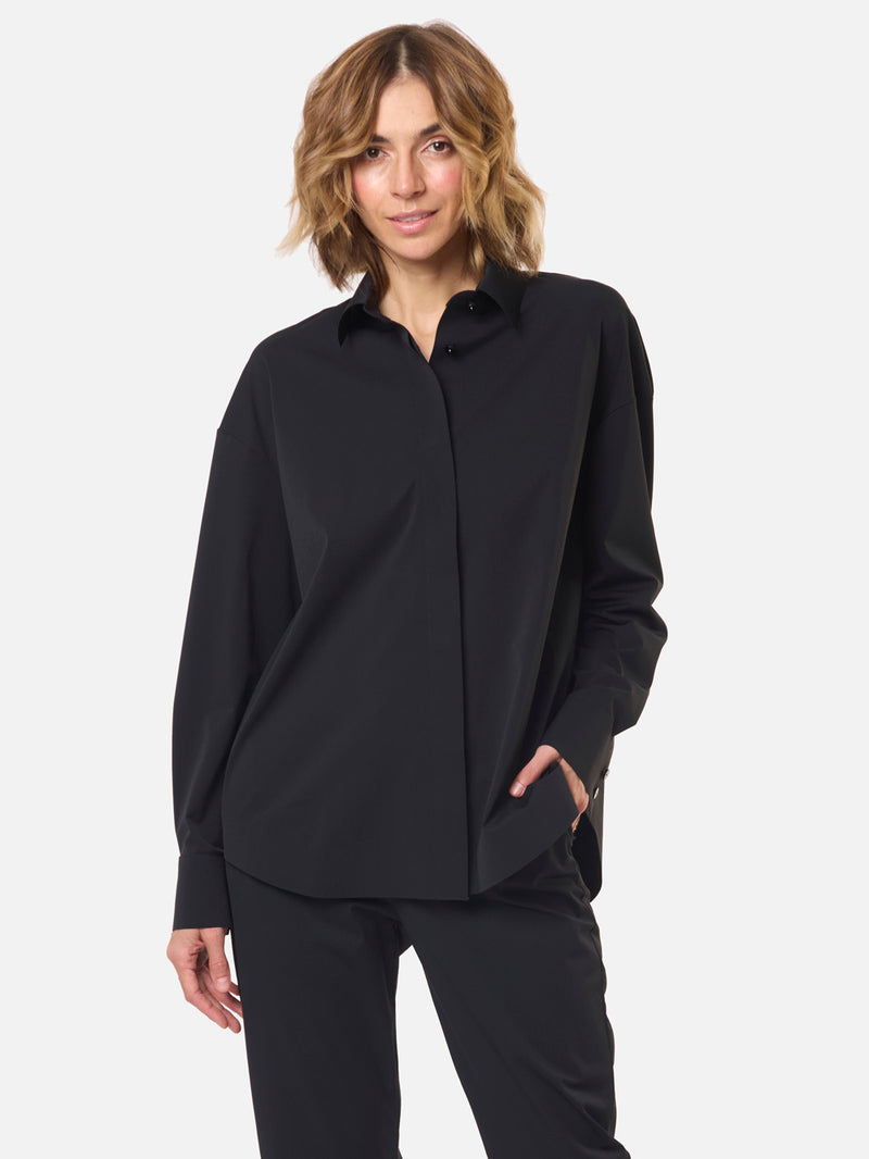 MAX MARA LEISURE Camicia in jersey tecnico