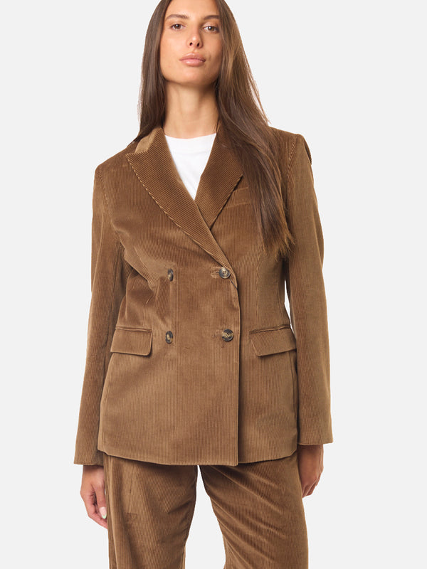 MAX MARA WEEKEND Blazer doppiopetto in velluto