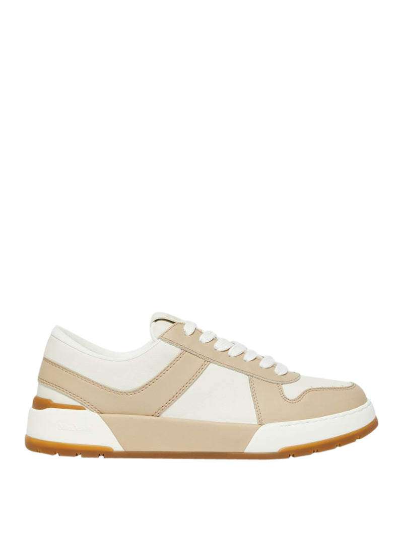 MAX MARA ACCESSORI Sneakers low top in pelle